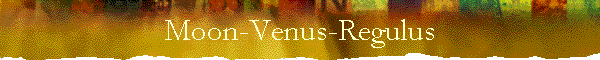 Moon-Venus-Regulus