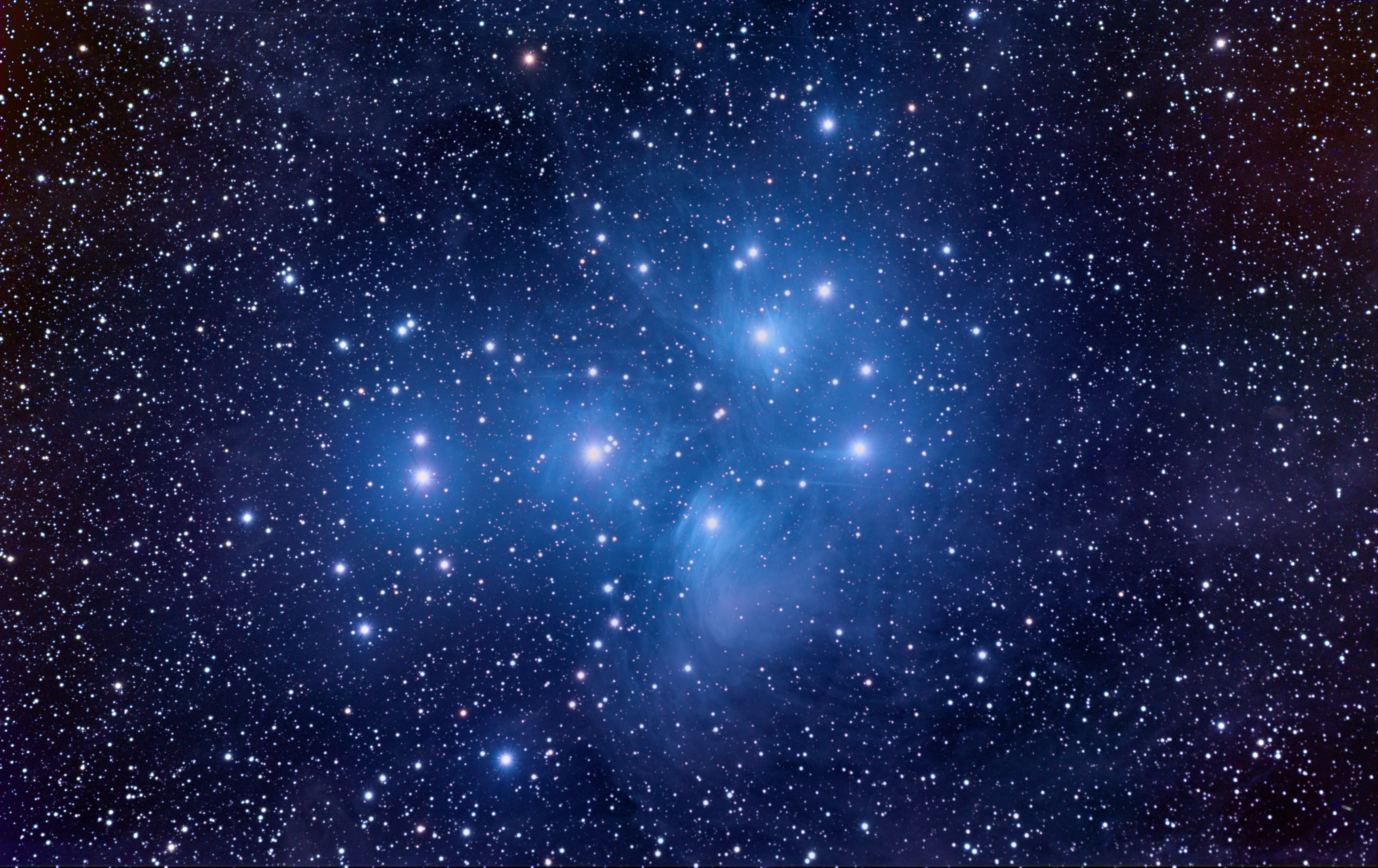 pleiades star cluster wallpaper